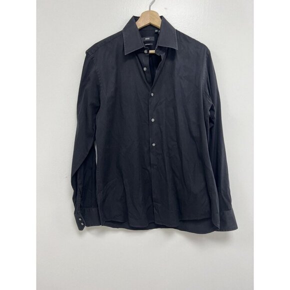 Hugo Boss Men SLIM-FIT SHIRT IN PERFORMANCE- STRETCH JERSEY  Size 34/35 - Picture 3 of 10